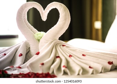 Rose Petals On Bed Images Stock Photos Vectors Shutterstock