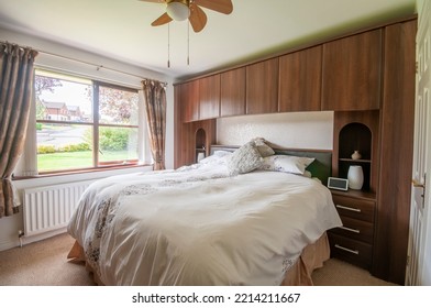 Bedroom In A Modern Bungalow