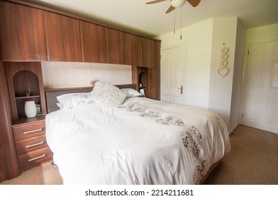 Bedroom In A Modern Bungalow