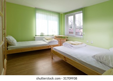 Bedroom With Two Beds