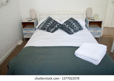 Bedroom View In A Beach Holiday Apartment With Matching Theme Properties