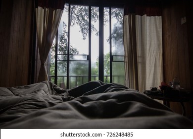 Bedroom Window Design With The Nature