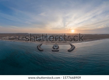 Similar – Aerial View Of Costinesti Beach Resort In Romania At The Black Sea