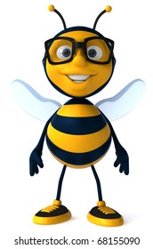 Bee With Glasses Images, Stock Photos & Vectors | Shutterstock