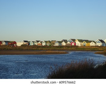 Beech Huts On A Nature Reserve