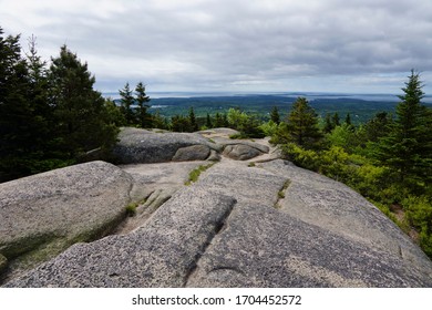 Beech Mountain On Mt Desert Island In Maine USA