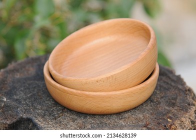 beech wood art woodturning bowl