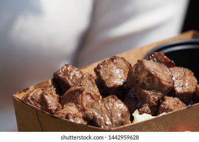 Beef Cube Steak In A Tray