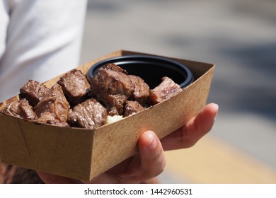 Beef Cube Steak In A Tray