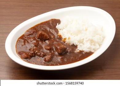 Beef Curry Rice With Japanese Food