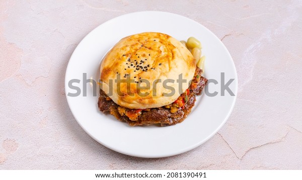 Beef Doner Kebab Burger Isolated On Stock Photo 2081390491 | Shutterstock