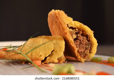 Beef Empanadas Snack On Plate