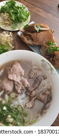 Beef Pho And Grilled Chicken Banh Mi 