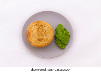 Beef Pie With Mushy Peas