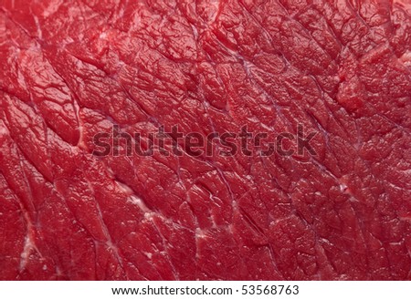 Beef raw red meat closeup background