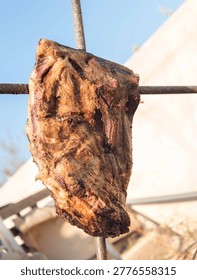 Beef Roast on Fire – Authentic Outdoor Cuisine