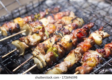 Beef Shish Kabobs On The Grill