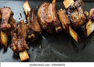 Beef Short Ribs. Shallow Depth Of Field.