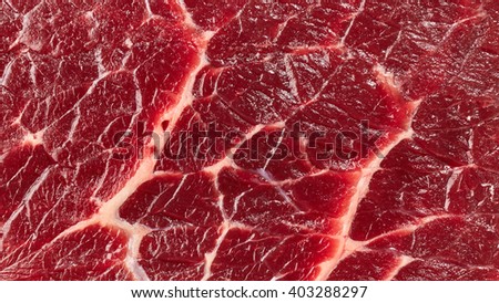 Beef steak close up