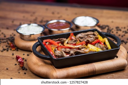 Beef Steak Fajitas