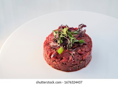 
Beef Steak Tartar With Salad