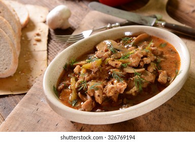 Beef Stroganoff