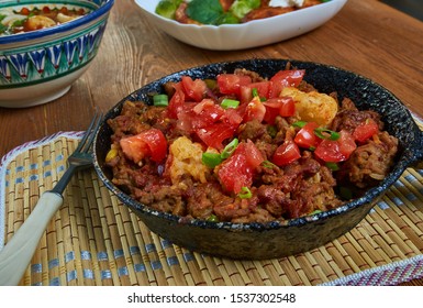 Beef  Taco Cauliflower Rice Mexican Casserole, Taco Meat Thanks To Its Ground Texture And Spices.