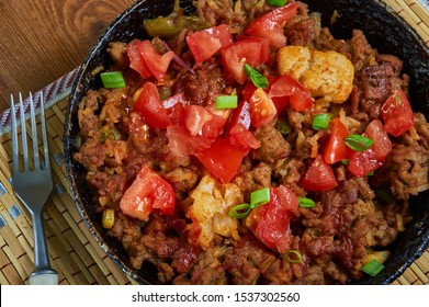 Beef  Taco Cauliflower Rice Mexican Casserole, Taco Meat Thanks To Its Ground Texture And Spices.