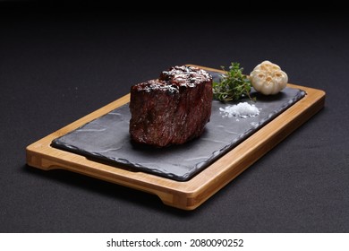 Beef Tenderloin USDA On Stone Plate