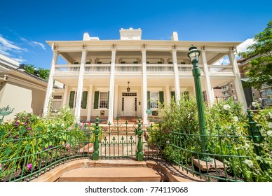 The Beehive House, Mormon Historic Residence In Salt Lake City, Utah, USA