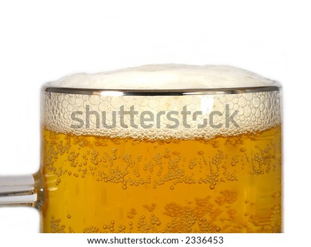 Similar – Image, Stock Photo Cheers! A beer for Saturday night!