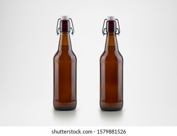 Beer Bottle MockUp Label Design