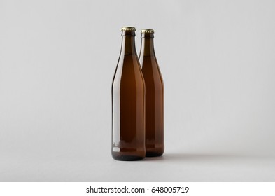 Download 16 500ml Amber Craft Beer Bottle Png Yellowimages Mockups