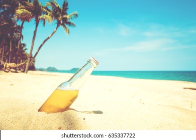 Bottle Beach Images Stock Photos Vectors Shutterstock