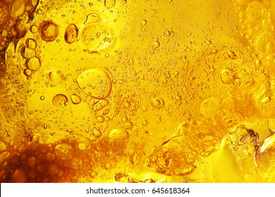 Beer bubbles texture