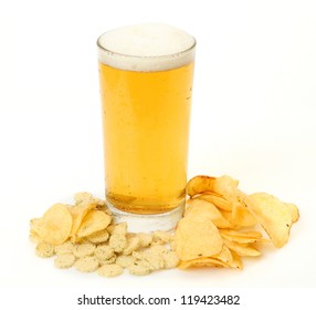 Beer and chips