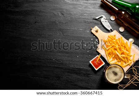 Similar – Image, Stock Photo beer Beverage Beer