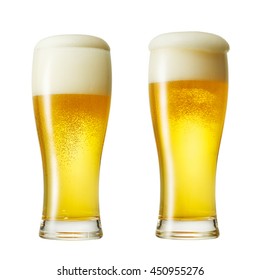 The Beer Isolated On White