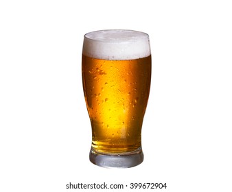 Beer Isolated On White Background