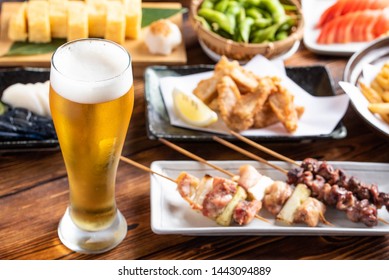 Beer And Japanese Izakaya Popular Plates 