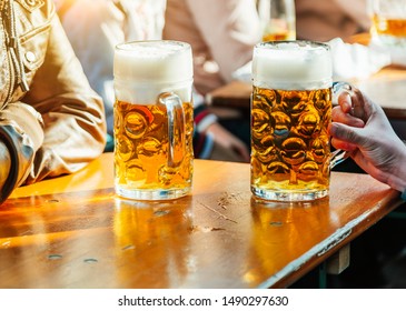 Beer At Oktoberfest, Munich, Germany