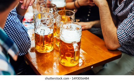 Beer At Oktoberfest, Munich, Germany