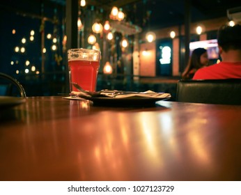 Beer on the table