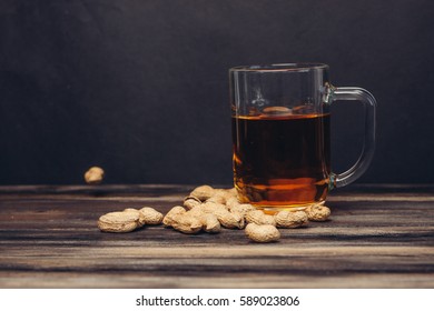 beer and peanuts....