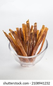beer snack on the white background