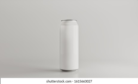 Beer And Soda Can Mock Up, Isolated . High Resolution For Illustrations And Commercials.