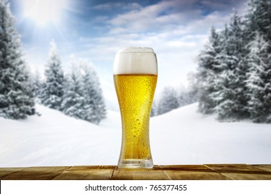 Beer And Winter Time 