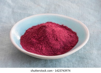 Beet Powder In A Bowl