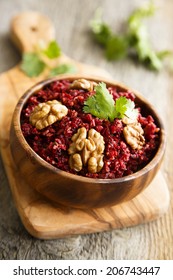 Beetroot Relish With Nuts And Herbs