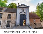 Begijnhof, Beguinage of Bruges, an UNESCO World Heritage Site in Belgium